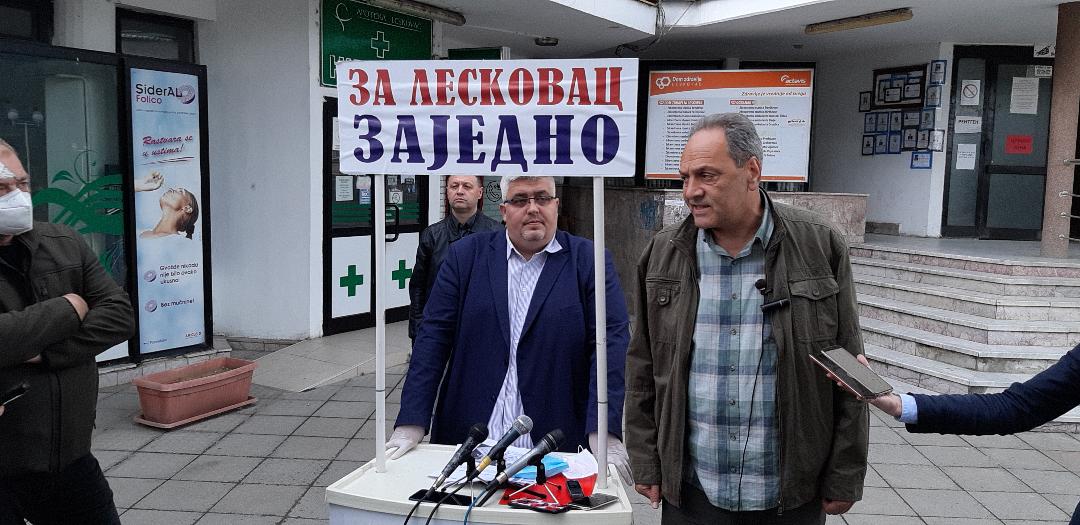 Izbori - Grupa građana „Za Leskovac zajedno“: Dom zdravlja u blokadi za 221 milion