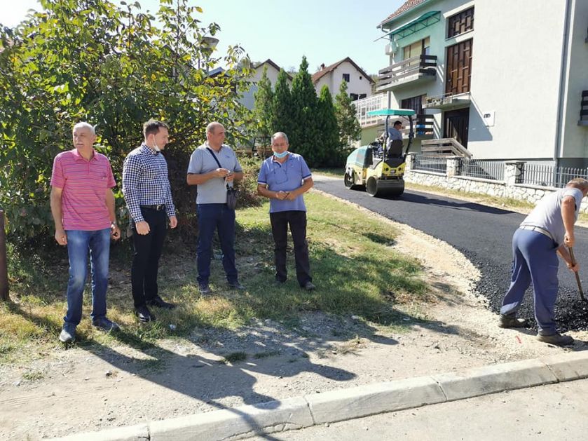 Sanacije deonica u Trsteniku 2 i Čairima