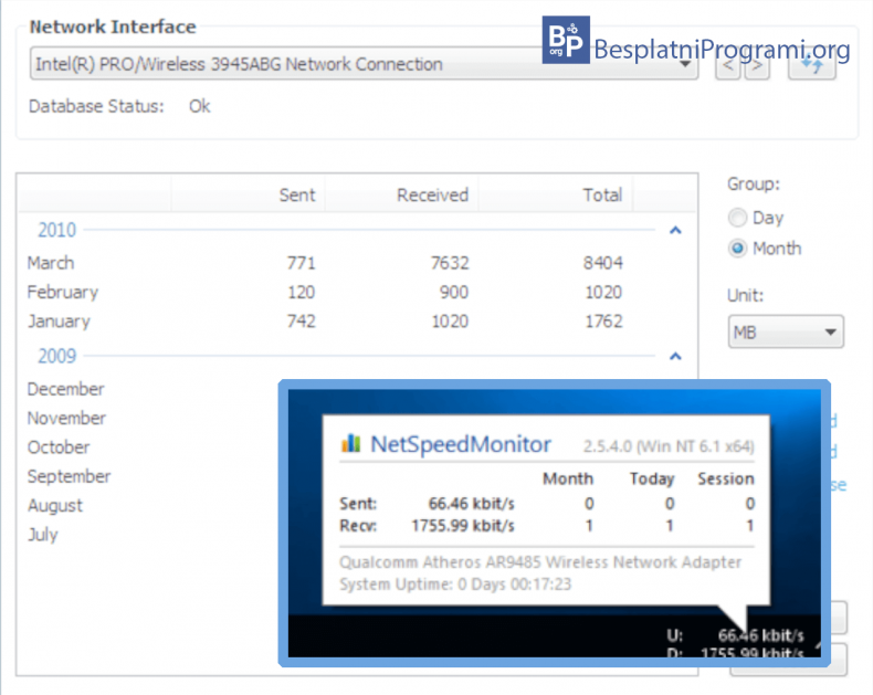 Kako instalirati NetSpeedMonitor na Windows 10