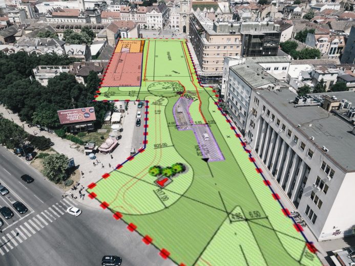 Pogledajte gde će se prostirati podzemna garaža u Ulici Modene (FOTO)