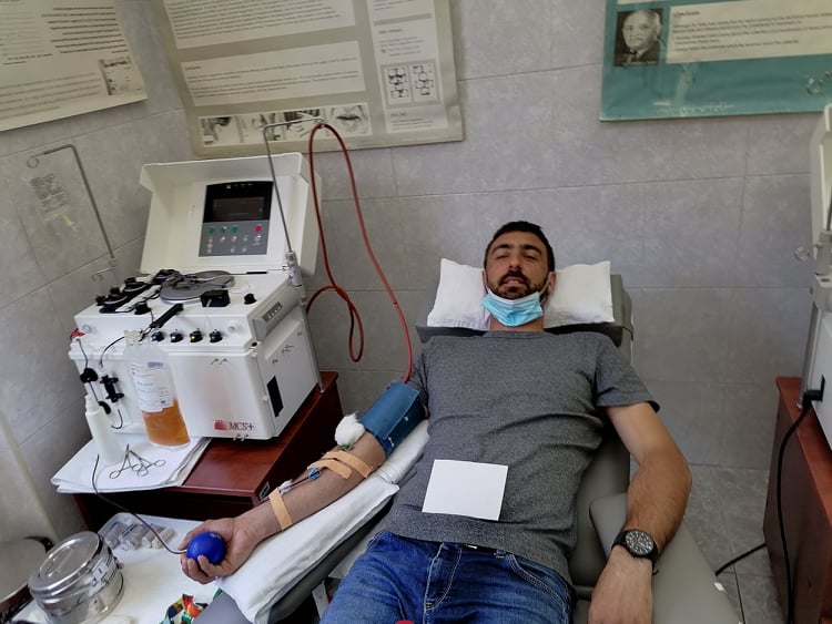Vlasotince: Milan Ristić, profesor fizičkog, višestruki davalac krvi, prvi donator plazme
