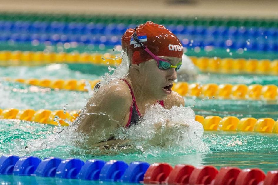 Лесковчанка Нина Станисављевић у Казању на Европском првенству у пливању