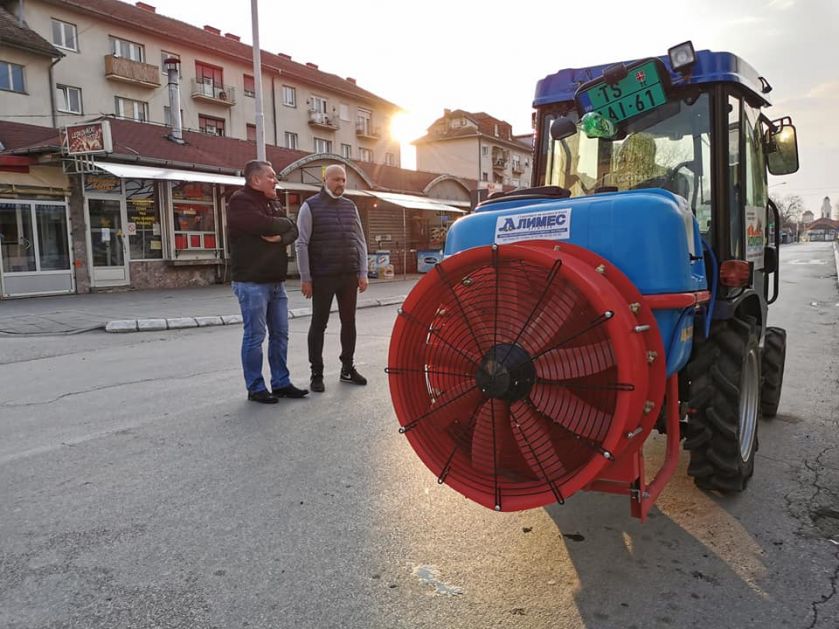 Dezinfekcija previđena na celom području trsteničke opštine