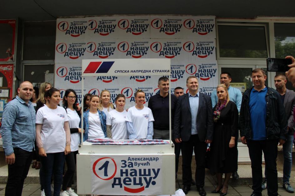 Član Predsedništva SNS Zoran Đorđević posetio Medveđu