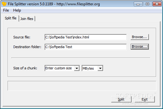 File Spliter - deljenje i spajanje fajlova