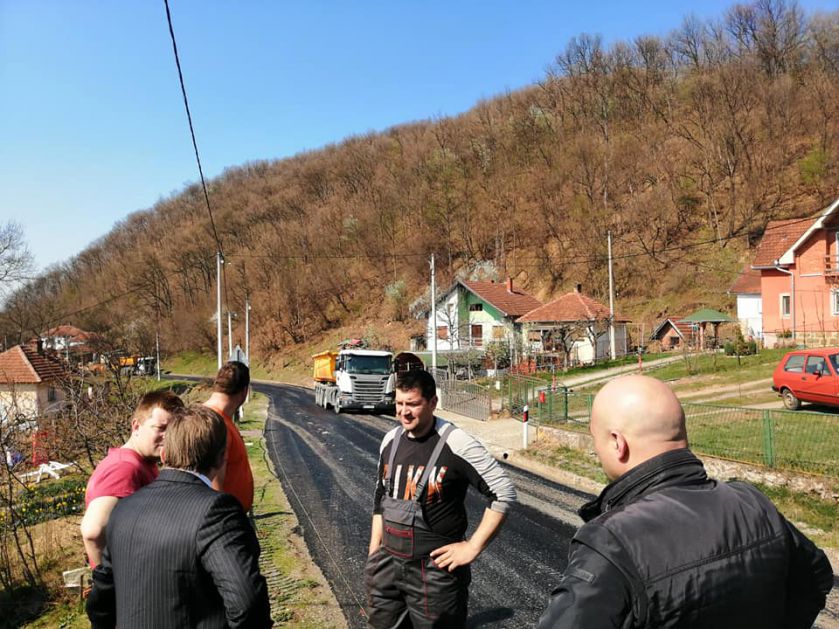 Završeno asfaltiranje Magistralnog puta Grabovac- Ugljarevo