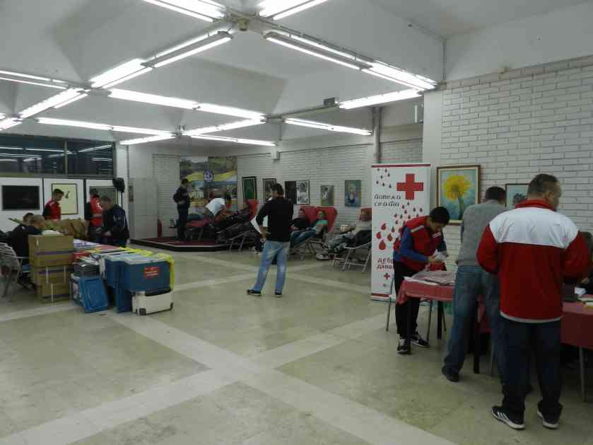 U humanoj akciji krv dalo 232 dobrovoljna davaoca