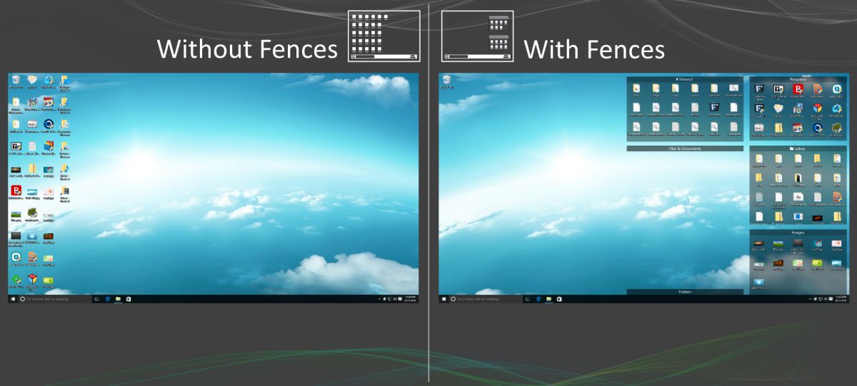 Fences - organizacija desktop ikonica na Windows-u