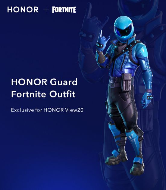 Fortnite HONOR Guard skin dostupan za korisnike Honor View20 telefona