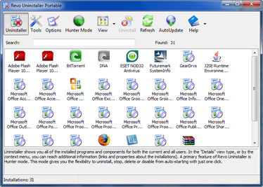 Revo Uninstaller - uklanjanje programa iz Windows-a