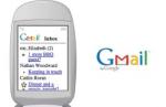 Google mobile Gmail 2.0 (VIDEO)