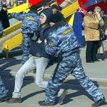 Hapšenja demonstranata u Vladivostoku