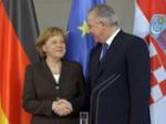 Merkel: Najbolje bi bilo da se Hrvatska i Slovenija same dogovore