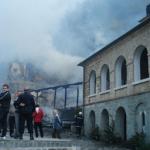 Požar u manastiru Sveti Jovan Bigorski 