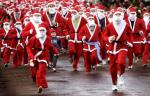 Sutra u Beogradu prva novogodišnja trka Deda Mrazeva 