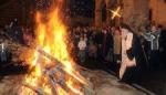 Božić proslavljen uz vatru badnjaka i molitvu