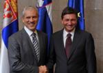 Tadić i Pahor o saradnji Srbije i Slovenije
