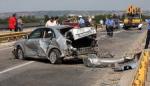 Teška saobraćajna nesreća na putu Leskovac-Lebane