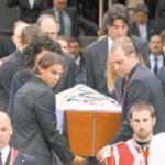 Sahranjen Huan Antonio Samaran, Rafael Nadal nosio kovčeg
