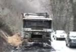 Zapalio se kamion na Vencu