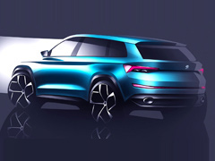 02.02.2016 ::: Škoda VisionS: koncept novog SUV modela na prvim skicama