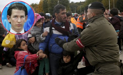 AUSTRIJSKI ŠEF DIPLOMATIJE Kurc: Neki migranti će i na silu pokušati da pređu granicu!