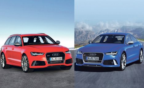 BRAĆA PO BRZINI: Audi RS 6 avant i RS7 sportbek performans!