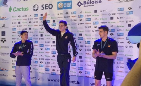 BRAVO, VELJO: Stjepanović oborio rekord plivačkog mitinga u Luksemburgu