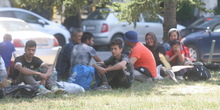 Beograd: Oko 200 migranata i danas u parku