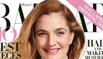 Blistav osmijeh Drew Barrymore za legendarni Harpers Bazaar