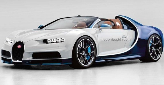 Bugatti Chiron bez roadster verzije