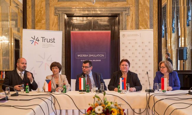 Češka ambasada ugostila projekat simuliranih sastanaka V4 i Srbije
