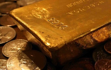 Cijena zlata u tjednu pala 0,4%