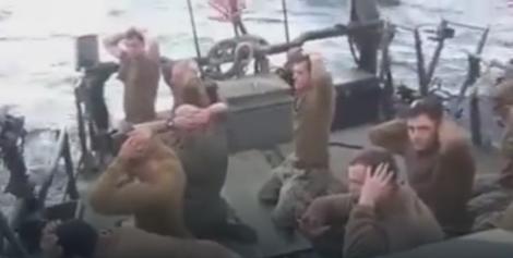 DRAMATIČNI SNIMAK Evo kako su zarobljeni američki marinci u vodama Irana