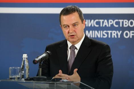 Dačić: Srbija nijednu protestnu notu nije uložila radi reda