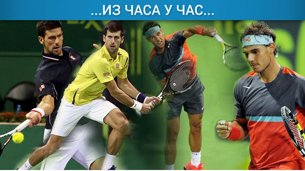 Đoković – Nadal 1:0 (prvi set)