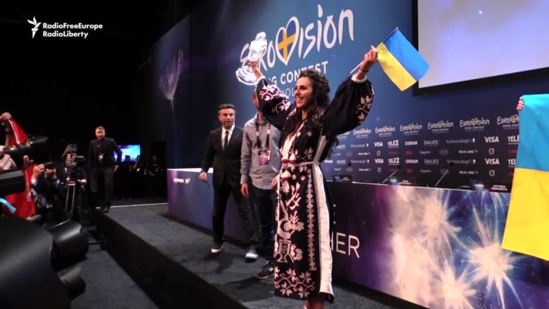 Džamala proslavlja pobedu na Evroviziji