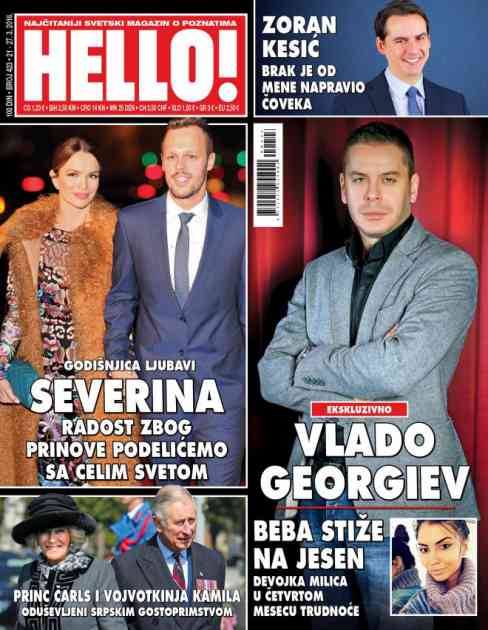 Ekskluzivno u novom “Hello”: Vlado Georgiev postaje otac, beba stiže na jesen!
