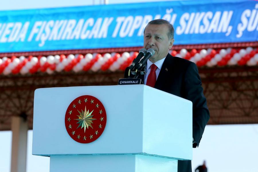 Erdogan: Evropa gazi po minskom polju