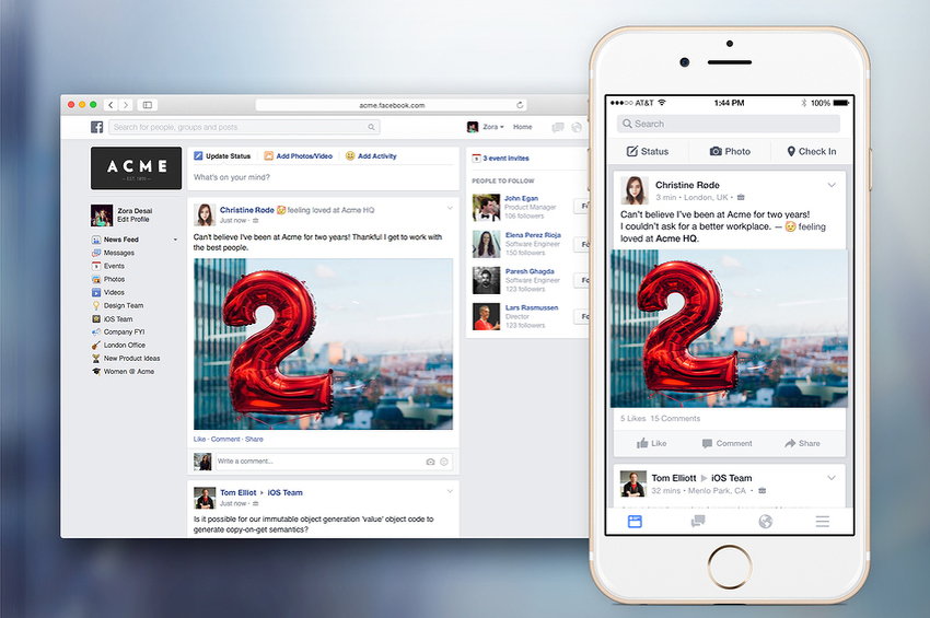 Facabook at Work: U firme stiže Facebook prilagođen poslovnom svetu