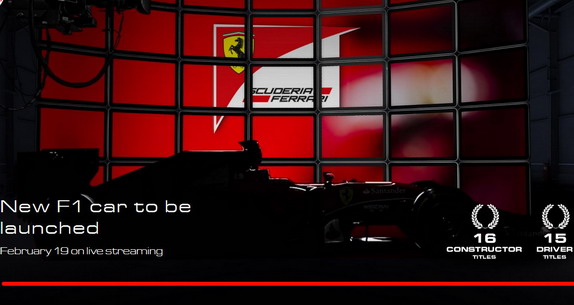 Ferrari će novi bolid predstaviti 19. februara