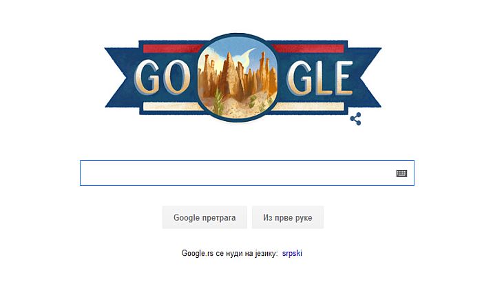 Gugl početnu stranu posvetio Danu državnosti Srbije