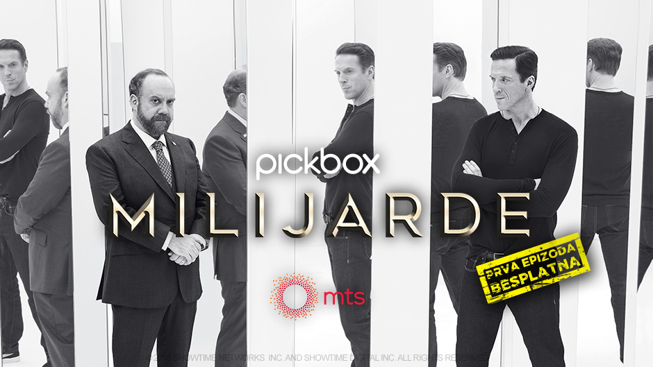Hit serija „Milijarde“ u paketu Pickbox na mts TV