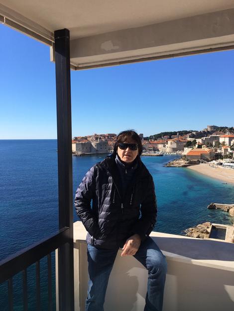 I posao i uživanje: Čola se provodi u Dubrovniku