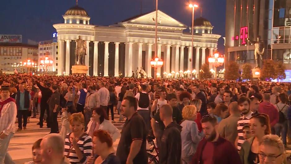 I u sredu održani protesti u Skoplju