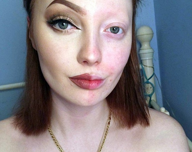 INTERNET POKAZAO OKRUTNO LICE: Želela da pokaže koliko je šminka moćna a doživela gomilu uvreda