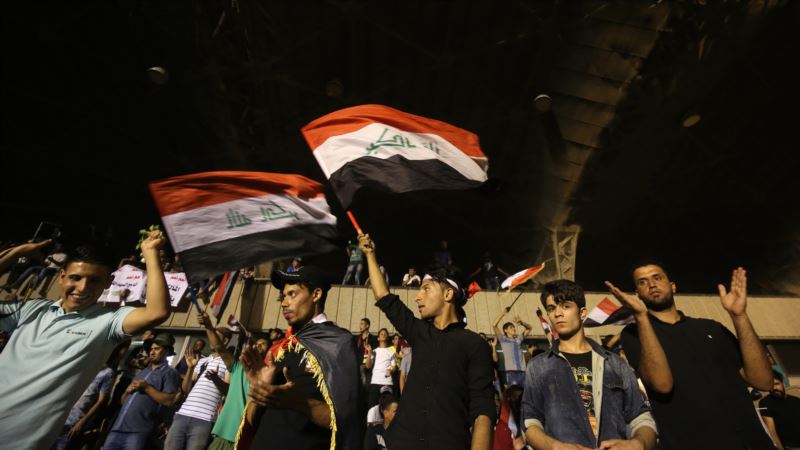 Irački demonstranti kampuju u Zelenoj zoni