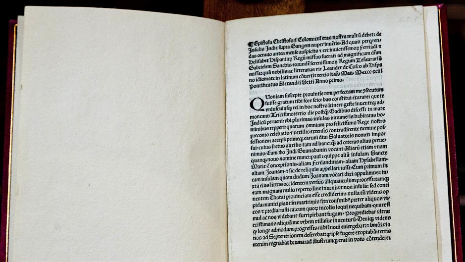 Italiji vraćeno ukradeno Kolumbovo pismo