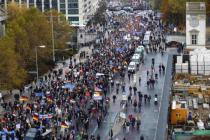 Izbeglice podijelile Njemačku: Sukob policije i demonstranata u Berlinu