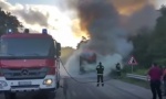 Izoreo autobus pun đaka iz BiH (VIDEO)